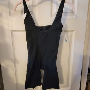Assets-Spanx Remarkable Results Shaping Open-Bust Bodysuit - Size XL